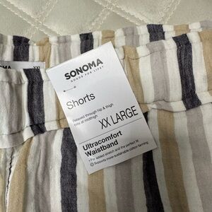 Sonoma Striped Shorts - XX Large
